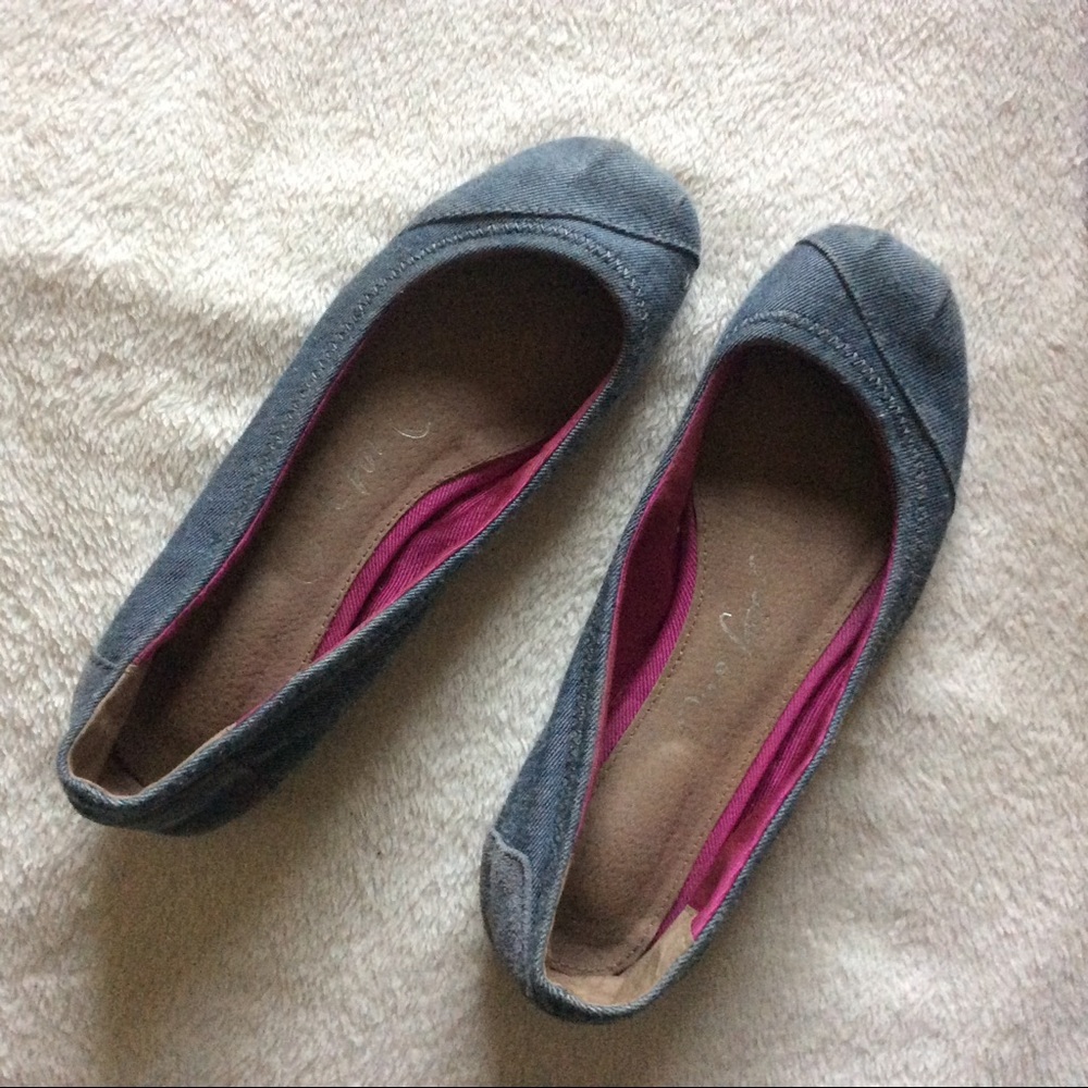 TOMS Denim flats